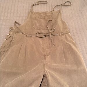Maurices Green Overalls with Pocket
